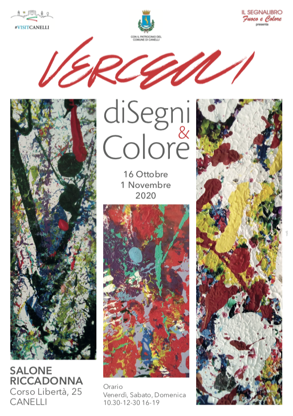 Foto CANELLI: i diSegni ed il colore di GINO VERCELLI al Salone Riccadonna fino al 1 novembre 